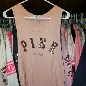 VS PINK MUSCLE SHIRT